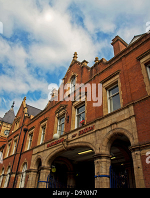 Main entrance to Marylebone Train Station, London, England, United Kingdom Stock Photo