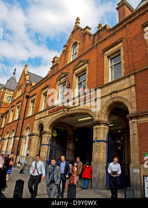 Main entrance to Marylebone Train Station, London, England, United Kingdom Stock Photo