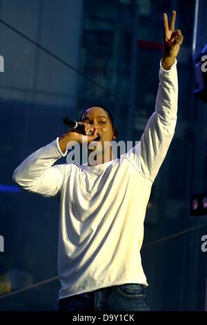 Will Smith at the premiere of 'I, Robot' in Berlin. Stock Photo