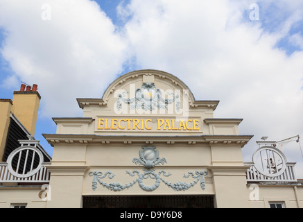 Ornate facade of the Electric Palace cinema in Harwich, Essex, England, UK, Britain Stock Photo