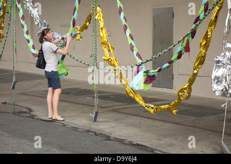 Boars head plant open art studio in Bushwick Brooklyn Stock Photo