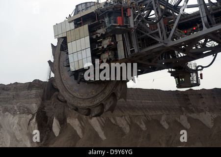 Bagger 288, a bucket-wheel coal excavator Stock Photo