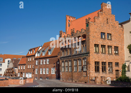 Europe, Germany, Mecklenburg-Western Pomerania, Wismar, Archidiakonat Stock Photo