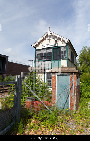 CLosed East holmes signal box - Lincoln, Lincolnshire, UK, Europe Stock ...