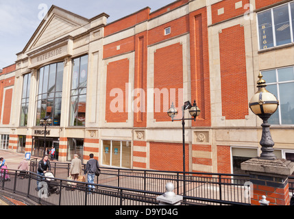 Lincoln - Waterside shopping center; Lincoln, Lincolnshire, UK, Europe Stock Photo