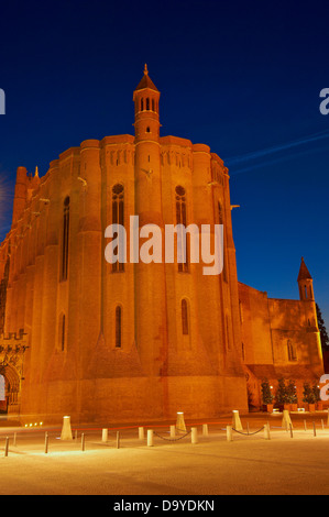 Albi, Cathedral of Saint Cecilie, Tarn, Midi-Pyrenees, France, Europe Stock Photo