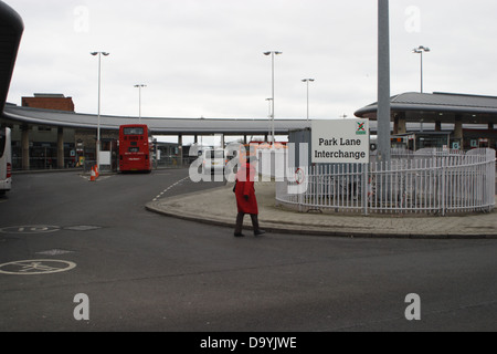 Park lane bus station interchange, sunderland, tyne and wear, england Stock Photo