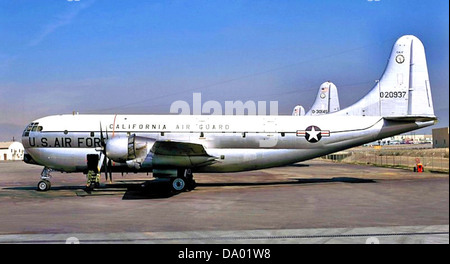 115th Military Airlift Squadron - Boeing C-97G-24-BO Stratofreighter 52-0937 Stock Photo