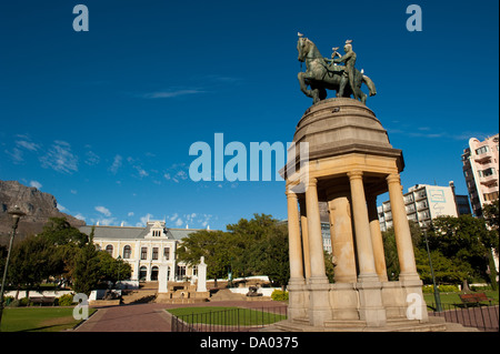 Delville Wood Memorial in front of the South African Museum,  The Company's Garden, Cape Town, South Africa Stock Photo