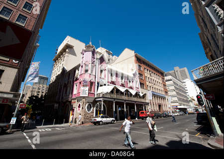 Art deco architecture, Long Street, Cape Town, South Africa Stock Photo