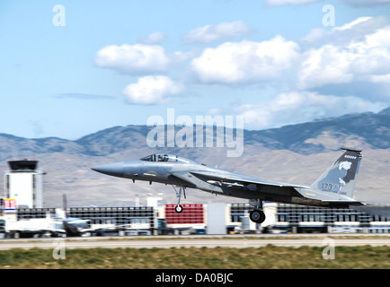 114th Fighter Squadron McDonnell Douglas F-15C-21-MC Eagle 78-0488 Stock Photo
