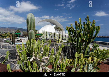 Auditorio de Tenerife building (2003) by Santiago Calatrava in Santa Cruz city, Tenerife, Spain Stock Photo