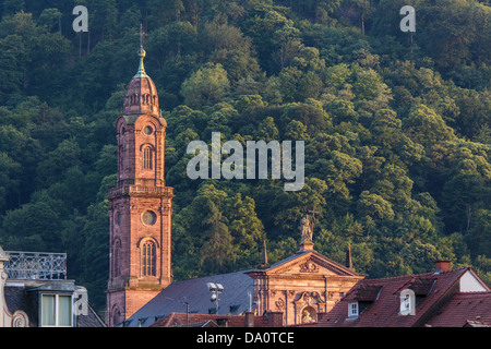 The Jesuit Church of Heidelberg, Germany Stock Photo