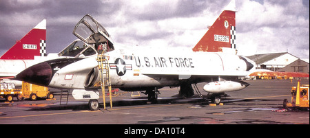 57th Fighter-Interceptor Squadron Convair TF-102A-45-CO Delta Dagger 56-2367 1969 Stock Photo