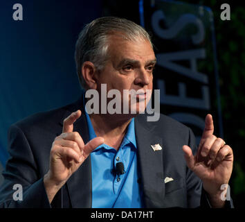 June 30, 2013 - Aspen, Colorado, U.S. -  RAY LAHOOD, US Secretary of Transportation, takes part in the Aspen Ideas Festival.(Credit Image: © Brian Cahn/ZUMAPRESS.com) Stock Photo