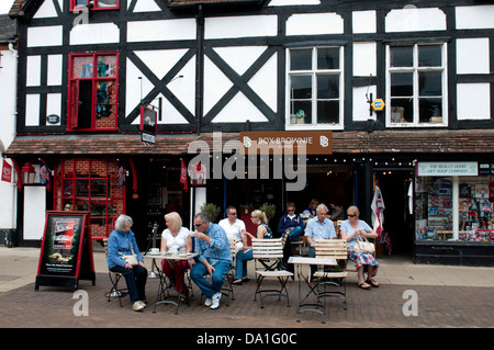 Box Brownie coffee shop, Stratford-upon-Avon, UK Stock Photo