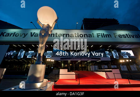 Karlovy Vary, Czech Republic. 30th June 2013. The 48th Karlovy Vary International Film Festival in Karlovy Vary, Czech Republic, on Saturday, June 29, 2013. (CTK Photo/Vit Simanek) Credit:  CTK/Alamy Live News Stock Photo