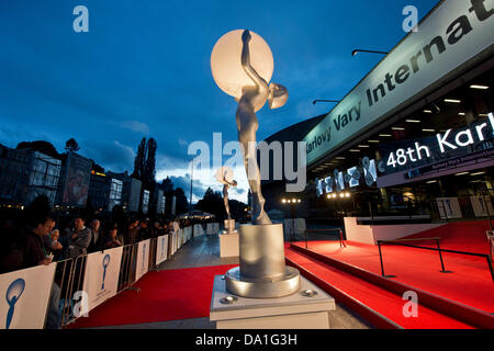 Karlovy Vary, Czech Republic. 30th June 2013. The 48th Karlovy Vary International Film Festival in Karlovy Vary, Czech Republic, on Saturday, June 29, 2013. (CTK Photo/Vit Simanek) Credit:  CTK/Alamy Live News Stock Photo