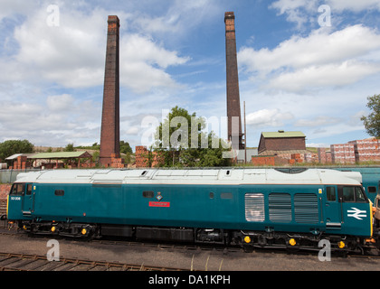 Open Day at Barrow Hill Roundhouse near Staveley, Chesterfield. Stock Photo