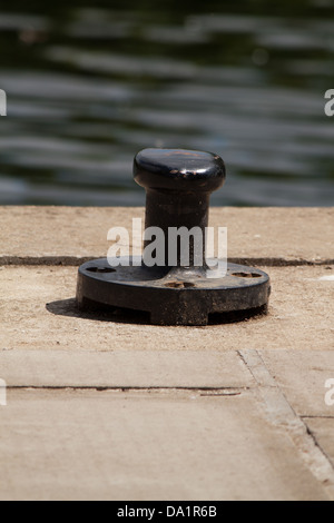 Cleat, Mooring point, Stock Photo