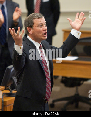 United States Supreme Court Chief Justice John Roberts Stock Photo