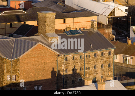 HMP Swansea Prison in South Wales, UK Stock Photo