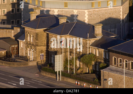 HMP Swansea Prison in South Wales, UK Stock Photo