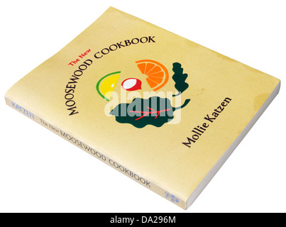 The famous Moosewood vegetarian cookbook by Mollie Katzen Stock Photo