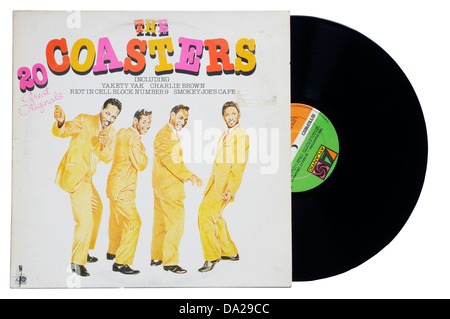 The Coasters Greatest Hits album Stock Photo