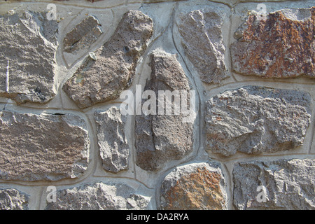 This is wall made from stones, like some stone background. Stock Photo
