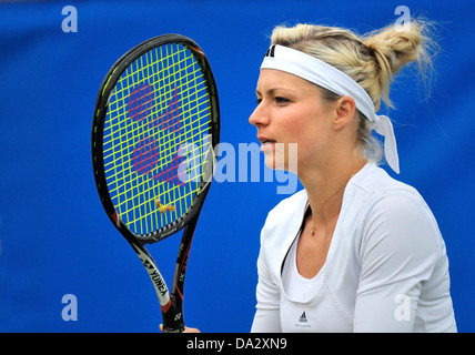 Maria Kirilenko (Russia)  Aegon Tennis Championship, Eastbourne, UK, 20th June 2013. Stock Photo