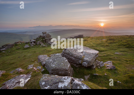 Hookney Tor Dartmoor National Park Devon Uk Stock Photo
