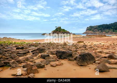 Portelet Bay, Jersey, United Kingdom Stock Photo