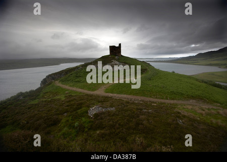 Castle Varrich, Tongue, Sutherland, Scotland, UK Stock Photo