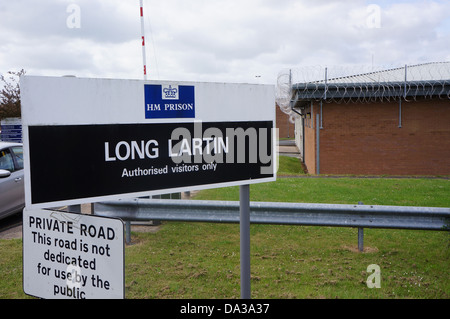 HMP Long Lartin Prison Stock Photo - Alamy