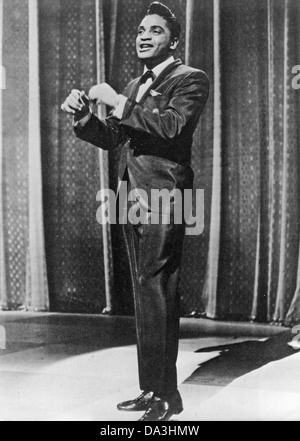 JACKIE WILSON (1934-1984) US pop singer about 1961 Stock Photo