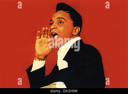 JACKIE WILSON (1934-1984)  Promotional photo of US singer in 1962 Stock Photo