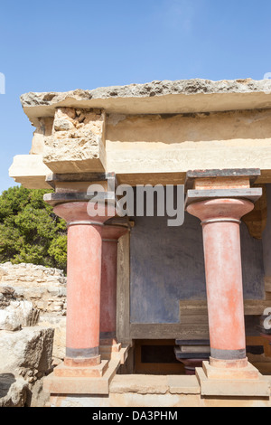 North Lustral Basin at The Palace of Knossos on Crete, Greece Stock ...