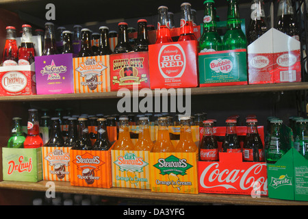 Stuart Florida,Cracker Barrel,restaurant restaurants food dining eating out cafe cafes bistro,old country store,Americana,sodas,drink drinks beverage Stock Photo