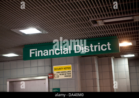 People Mover Financial District station is seen in Detroit (Mi) Saturday June 8, 2013. Stock Photo