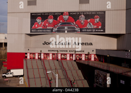 File:Joe Louis Arena, Detroit, Michigan, Home of the Detroit Red