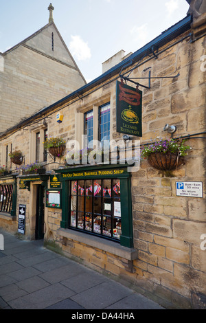 The 'Original Bakewell Pudding Shop' in Bakewell, Derbyshire, England, UK Stock Photo