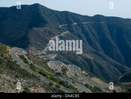 Asmara Massawa Road, Massawa, Eritrea Stock Photo