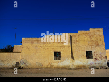 Old Italian Building, Dekemhare, Eritrea Stock Photo