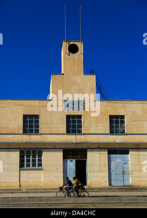 Old Colonial Italian Factory, Dekemhare, Eritrea Stock Photo