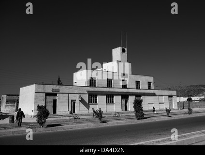 Old Colonial Italian Factory, Dekemhare, Eritrea Stock Photo