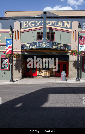 PARK CITY UTAH USA The Egyptian Theatre on Main Street venue for the ...