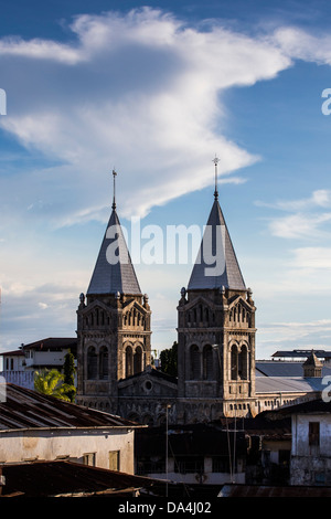 Catholic cathedral of St. Joseph in Stone Town, Zanzibar - Tanzania Stock Photo