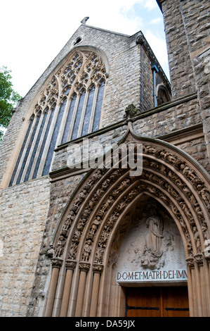 Farm Street Church, Jesuit Church of Immaculate Conception, Mayfair, London W1, UK Stock Photo