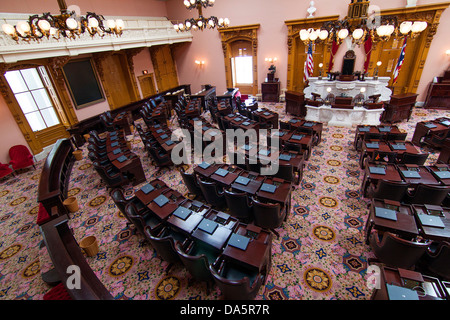 The Ohio General Assembly at the Ohio Statehouse in Columbus, Ohio, USA
